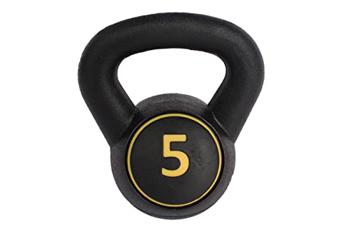 KKB Sport 3pce Kettlebell Weight Set with Stand for Cross Training, MMA Training, Home Exercise - 5, 10 & 15lbs (2.2kg, 4.5kg & 6.8 kg)