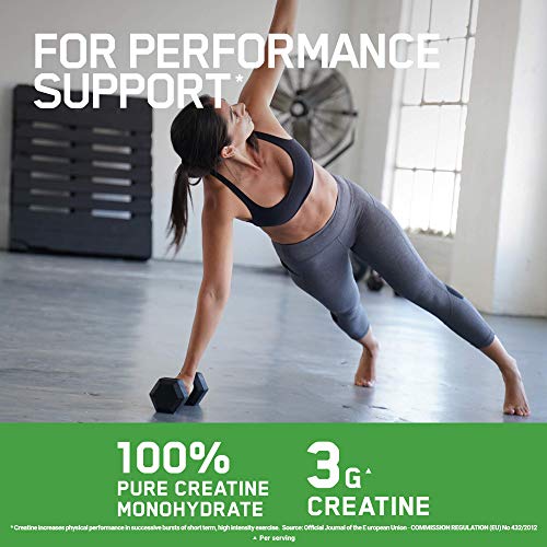 Optimum Nutrition Micronised Creatine Powder, 100% Pure Creatine Monohydrate Powder for Performance and Muscle Power, Unflavoured Shake, 186 Servings, 634 g