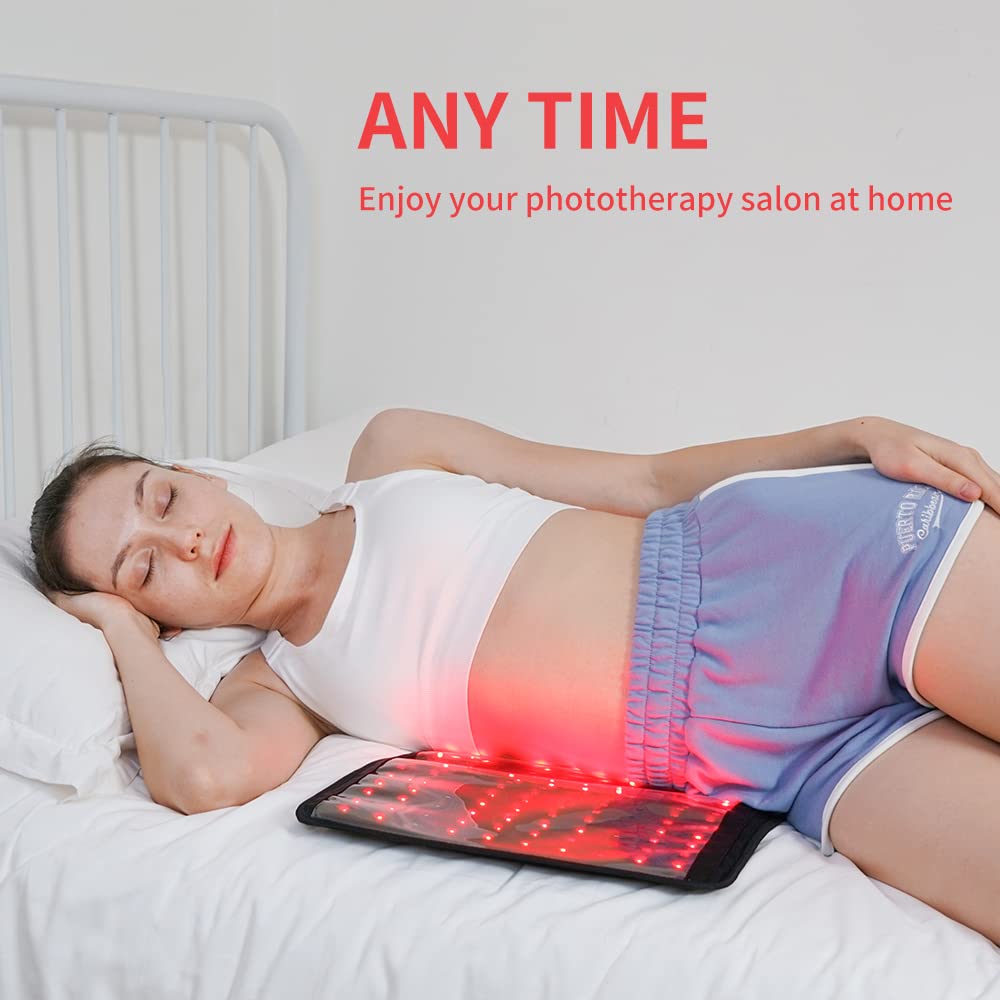 cabpay Red Light Mat Device Near Infrared Light Blanket 210pcs LEDs Light Pad for Full Body