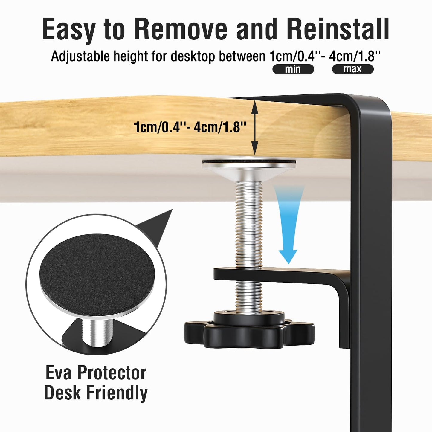 Cable Management Under Desk Cable Tray Wire Tidy Organiser No-Drill With Clamp Cable Tidy Basket Sturdy Metal For Managing Cables and Power Strips 16x5.6x6.3 inch